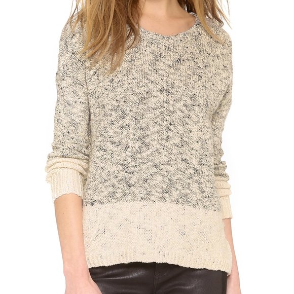 Vince Sweaters - Vince Marl Colorblock Sweater